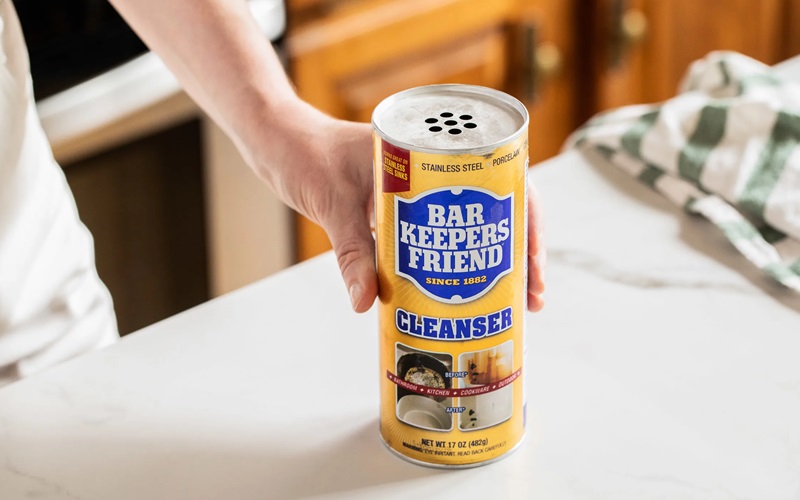 sử dụng Bar Keepers Friend